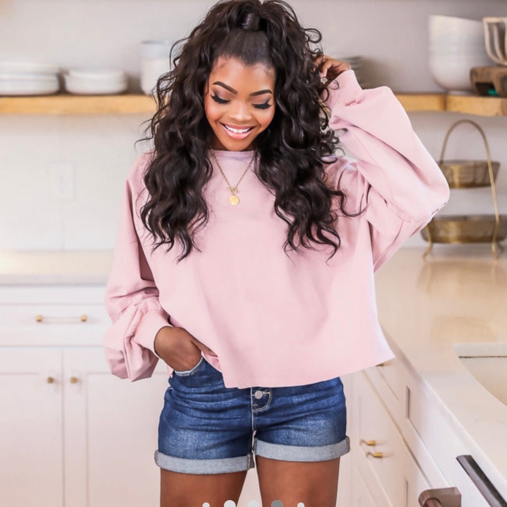 Pink Lily Save your wish Blouse
